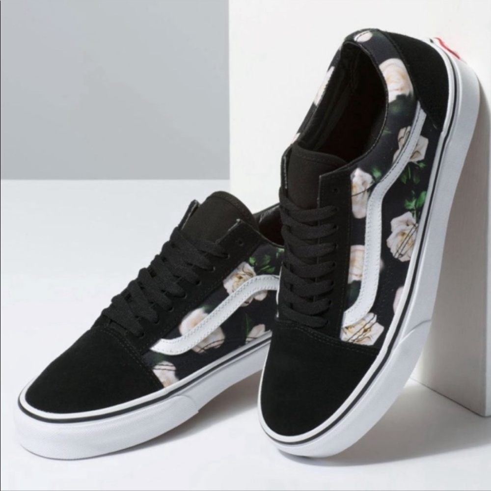 11 Vans Old Skool Sneakers Shoes Loafers ROMANTIC FLORAL skater lace-ups tennies